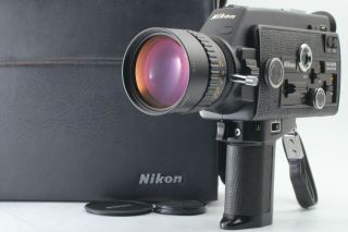 Near Nikon R10 8mm Movie Camera W/ Leather Case From Japan 562