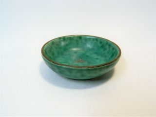 Vintage Gustafsberg Argenta Wilhelm Kage Ceramic Art Pottery Dish Sweden Made