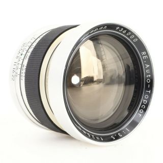 :tokyo Kogaku Topcon Re Auto Topcor 25mm F3.  5 Chrome Lens (captain Jack) [mint]