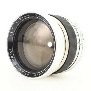 :Tokyo Kogaku Topcon RE Auto Topcor 25mm f3.  5 Chrome Lens (Captain Jack) [MINT] 2