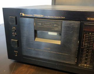 Nakamichi Dragon Hi - Fi Audiophile Cassette Deck - Powers On, 2