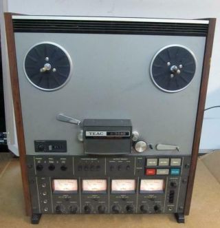 Teac A - 3440 Reel - To - Reel 4 Channel Tape Deck Great