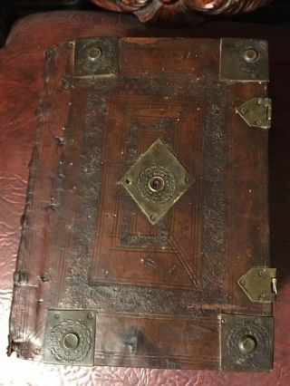 1634 King James Bible All 6 Dated Pages Present