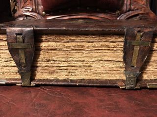 1634 King james Bible All 6 Dated Pages Present 3