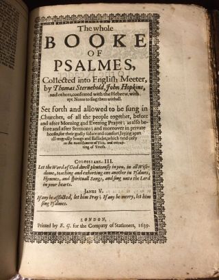 1634 King james Bible All 6 Dated Pages Present 9