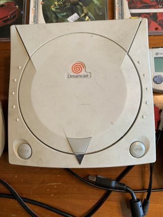 SEGA Dreamcast White Console w/ 2 controllers and Games Vintage Rare Video Game 4