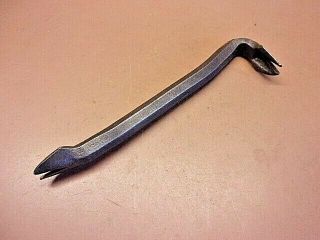 Vintage Iron Council Nail Puller Pry Bar No.  10262 9 3/4 " Long Whistle