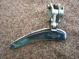 Campagnolo Nuovo Record Front Derailleur Vintage 1970s 28.  6mm Clamp On