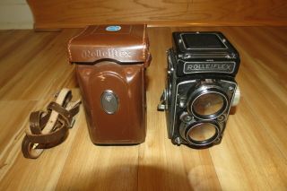 Rolleiflex 2.  8c 80mm Carl Zeiss Lens 6x6 Dbp Dbgm Camera 1444048