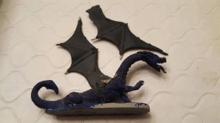 Vintage Grenadier Dragon Lords Blue Dragon Metal Miniature First Month Club D&d