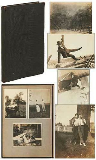 Fred Voorhees Cruser / Photo Album Rural Central Jersey During World War One