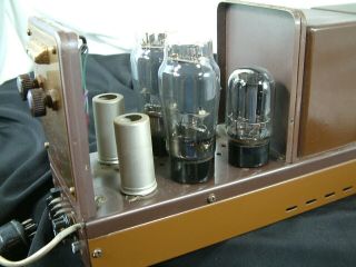 THE FISHER 80 A - Z MONO BLOCK (TUBE) AMP 4