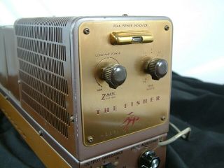 THE FISHER 80 A - Z MONO BLOCK (TUBE) AMP 7