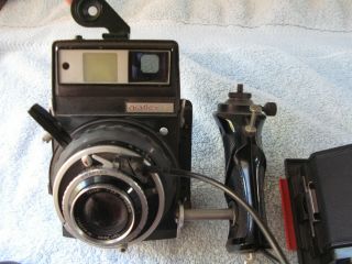 Graflex XL w 2 Lens Zeiss Tessar / Ysarex Back Polaroid Graflok 70mm Rangefinder 2