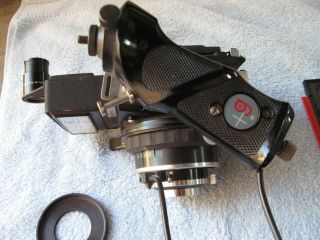 Graflex XL w 2 Lens Zeiss Tessar / Ysarex Back Polaroid Graflok 70mm Rangefinder 4
