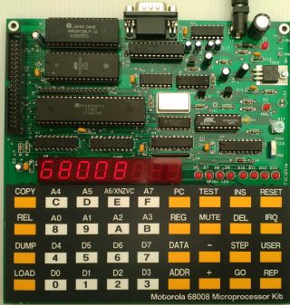 Motorola 68008 Microprocessor Kit 2