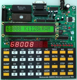 Motorola 68008 Microprocessor Kit 3