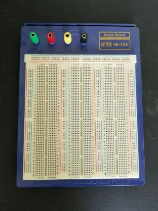 Cti Sb135 Vintage Circuit Educational Testing Devices Bread Board