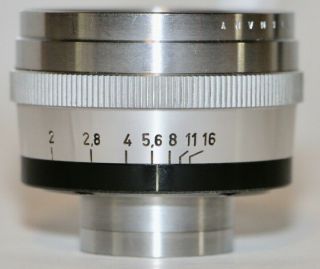 Voigtlander Prominent Ultron 50mm F/2 Standard Lens