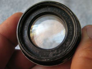 Taylor Hobson 6 inch Anastigmat Series VIIb f6.  5 Lens view camera Cooke NoReserv 4