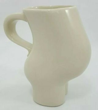 The Maternity Mug Barbara Dale Pregnant Belly Tea Coffee Cup Vintage Creamer