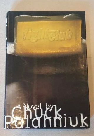 Chuck Palahniuk / Fight Club / Signed True 1st/1st Edition 1996 Hcdj