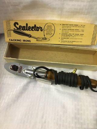 Vintage Sealector Tacking Iron