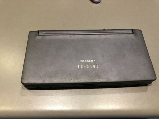 Sharp PC - 3100 Pocket Portable Computer -,  Batteries 5