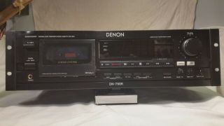 Denon Dn - 790r 3 Head Professional Cassette Deck