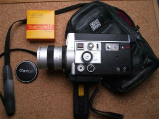 Canon Auto Zoom 814 Super8 Movie Camera 1.  4 /7,  5 - 60mm Lens
