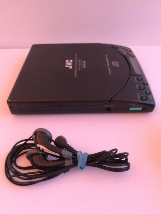 JVC XL - P80 Vintage Portable CD Player Hyper Bass Sound Walkman And Adapter 6