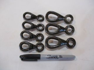 Newhouse Number 4 And 3 Wolf Trap Swivels / Hutzel / Trapping