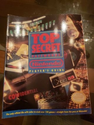 Top Secret Passwords Nintendo Player 