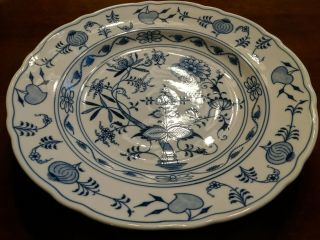 Vintage China Zwiebelmuster BLUE ONION Porcelain Large Platter Bowl 2