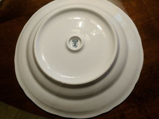 Vintage China Zwiebelmuster BLUE ONION Porcelain Large Platter Bowl 8