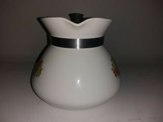 Vintage Corning Ware Spice of Life Le The 6 Cup Tea Pot Coffee P - 104 w/Lid 2