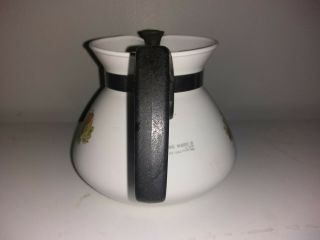 Vintage Corning Ware Spice of Life Le The 6 Cup Tea Pot Coffee P - 104 w/Lid 3