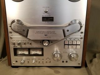 AKAI GX - 635D REEL - TO - REEL TAPE DECK RECORDER SERVICED & FULLY 2