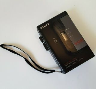 Vintage Sony Tcm - 74v Vor Cassette Corder Recorder Auto Shut Off