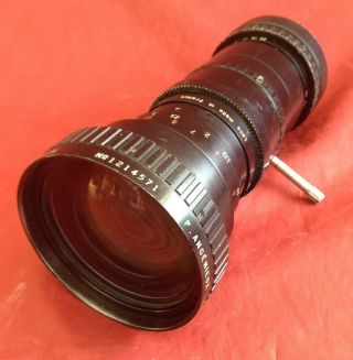 C Mount Angenieux F.  12 - 120mm 1:2.  2 Type 10 x 12 B Zoom Lens (NR) 4
