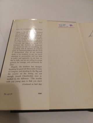 John F Kennedy (1960) ' The Strategy of Peace ',  SIGNED JFK Book Inscribed 7