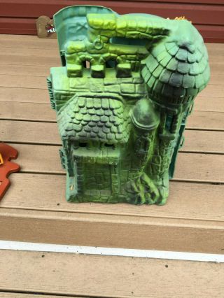 Vintage CASTLE GRAYSKULL Playset HE - MAN Masters Of The Universe Incomplete 2