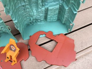 Vintage CASTLE GRAYSKULL Playset HE - MAN Masters Of The Universe Incomplete 8