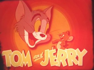Tom And Jerry 16mm Film “the Lonesome Mouse ” 1946 Vintage Cartoon