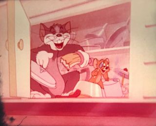 Tom And Jerry 16mm film “The Lonesome Mouse ” 1946 Vintage Cartoon 7