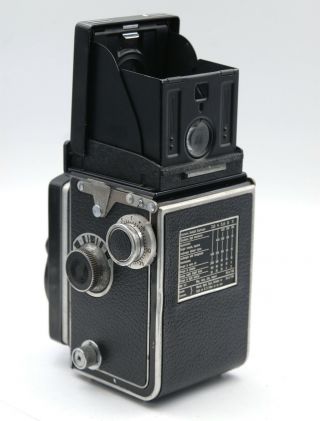 Rolleiflex 2.  8A Type 1 W/ Zeiss Opton Tessar 2.  8/80mm,  Shoulder Strap And Cap 6