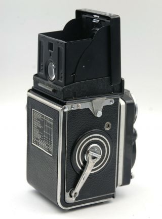 Rolleiflex 2.  8A Type 1 W/ Zeiss Opton Tessar 2.  8/80mm,  Shoulder Strap And Cap 7