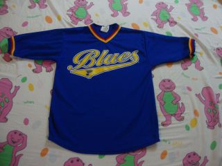 Vintage Nhl St.  Louis Blues Hockey Jersey Youth Size L 14 - 16
