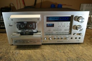 Pioneer CT - F1250 Cassette Deck Flagship Fully Restored NM 12