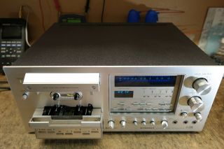 Pioneer CT - F1250 Cassette Deck Flagship Fully Restored NM 2